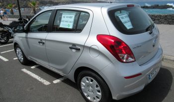 Hyundai i20, 1.2 cc, 2014, Gris Plata lleno