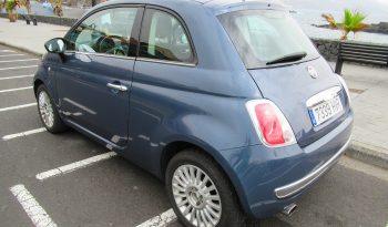 Fiat 500 1.2 cc, 2014, Azul lleno