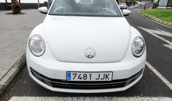 Wolskwagen Beetle Cabrio, 1.2 cc, 2016, Blanco lleno