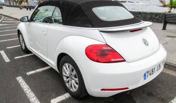 Wolskwagen Beetle Cabrio, 1.2 cc, 2016, Blanco lleno