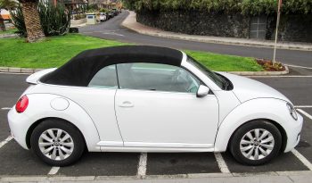 Wolskwagen Beetle Cabrio, 1.2 cc, 2016, Blanco lleno